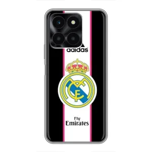 Чехол для Huawei Honor X6a с принтом Реал Мадрид (Лого Real Madrid)