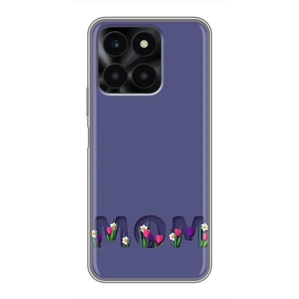 Чохол з принтом «Мама в квітах» для Huawei Honor X6a Чохол з принтом «Мама в квітах» для Huawei Honor X6a