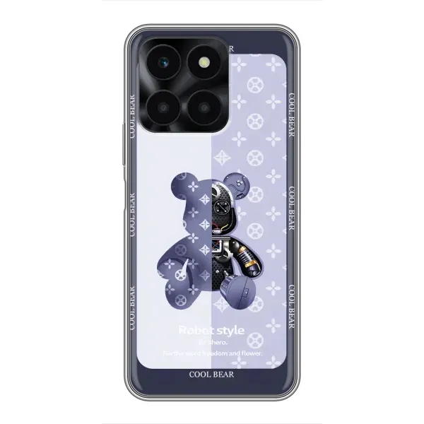 Чохол з принтом «Медведик LV» для Huawei Honor X6a Чохол з принтом «Медведик LV» для Huawei Honor X6a