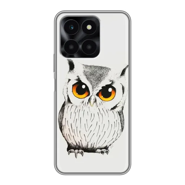 Чохол з принтом «Мила Сова» для Huawei Honor X6a Чохол з принтом «Мила Сова» для Huawei Honor X6a
