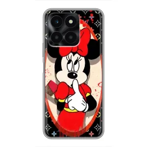 Чехол Disney Mouse Huawei Honor X6a (PREMIUMPrint) (Минни Маус ЛВ)