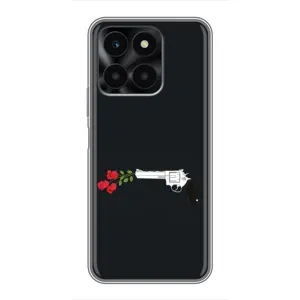 Чехлы (ART) Цветы на Huawei Honor X6a (VPrint) (Неожиданные цветы)