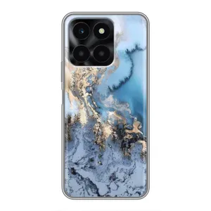 Мраморный чехол на Huawei Honor X6a (VPrint) (Нежный мрамор)