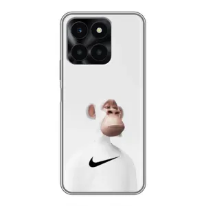 Чехлы с Обезьянами NFT для Huawei Honor X6a (AlphaPrint) (обезьяна NFT Nike)