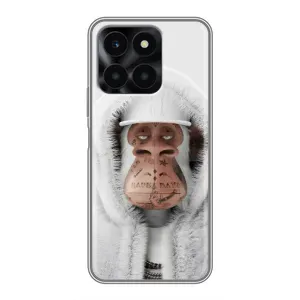 Чехлы с Обезьянами NFT для Huawei Honor X6a (AlphaPrint) (обезьяна NFT в тату)
