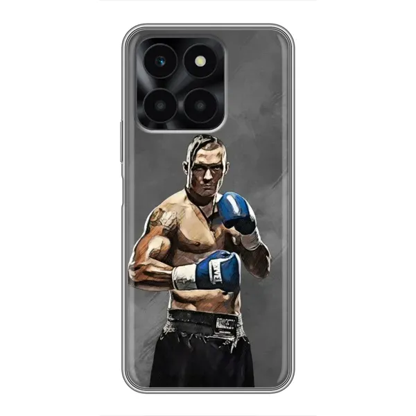 Чохол з принтом «Олександр Усик» для Huawei Honor X6a Чохол з принтом «Олександр Усик» для Huawei Honor X6a