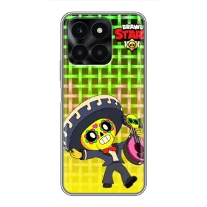 Чехлы Brawl Stars для Huawei Honor X6a (AlphaPrint) (Поко в самбреро)