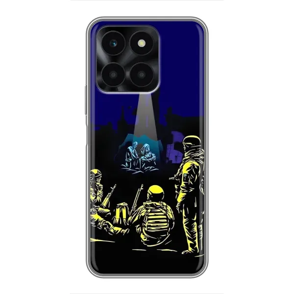 Чохол з принтом «Різдво в Україні» для Huawei Honor X6a