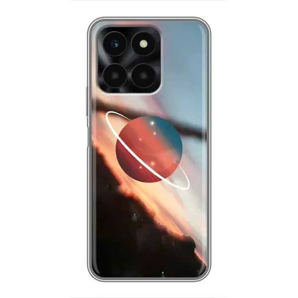 Чехол с принтом «Сатурн» для Huawei Honor X6a
