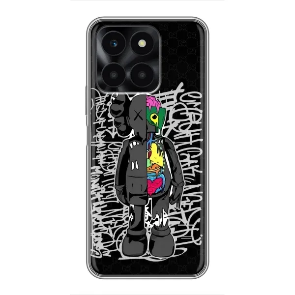 Чехол с принтом «Стиль Bearbrick» для Huawei Honor X6a