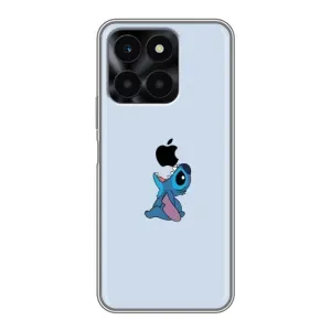 Чохол з принтом Стіч на Huawei Honor X6a (Stitch apple)