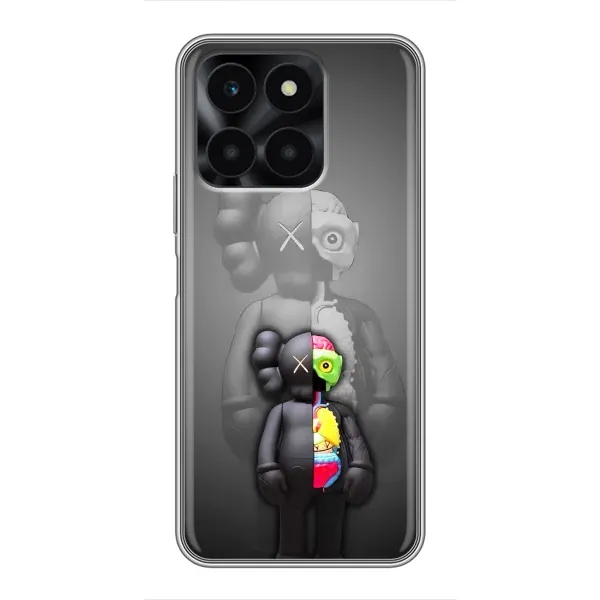 Чехол с принтом «Тело Bearbrick» для Huawei Honor X6a