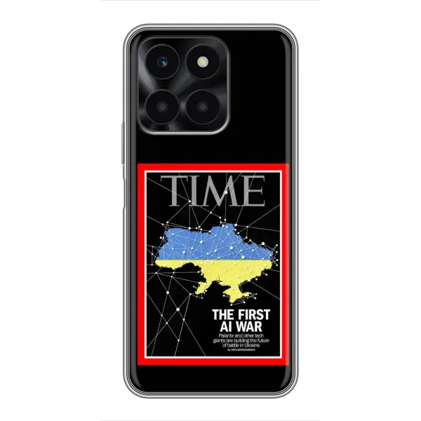 Чехол с принтом «TIME Ukraine» для Huawei Honor X6a