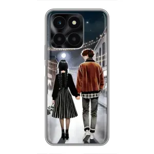 Чохол з дизайном Венздей 2 на Huawei Honor X6a (Венздей та Тайлер)