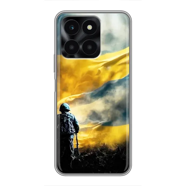 Чехол с принтом «Война» для Huawei Honor X6a