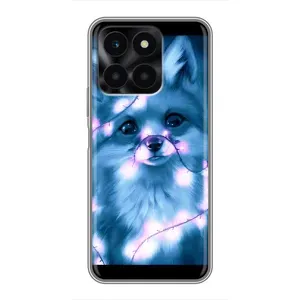 Чехлы с картинкой Лисички для Huawei Honor X6a (VPrint) (Яркая лисичка)