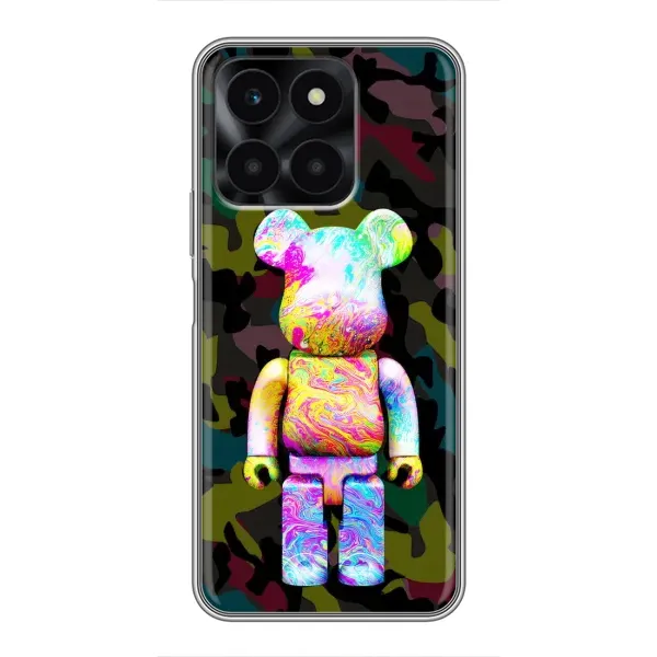 Чехол с принтом «Яркий Bearbrick» для Huawei Honor X6a