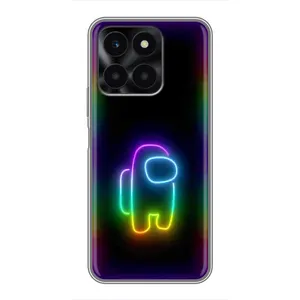 Чехол Амонг Ас для Huawei Honor X6a (AlphaPrint) (Яркий скин)
