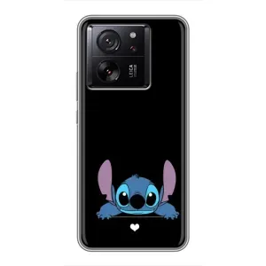 Чехол с принтом Стич на Huawei Honor X6b (Стич на черном)
