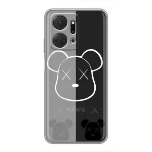 Чехлы для Huawei Honor X7a - Bearbrick Louis Vuitton (PREMIUMPrint) (БеарБрик глаза)
