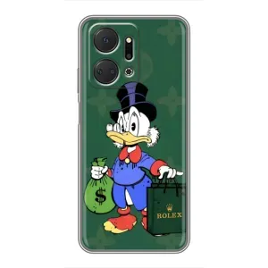 Чехлы для Huawei Honor X7a - Скрудж МакДак Louis Vuitton (PREMIUMPrint) (Богатая Утка)