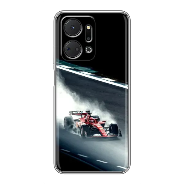Чехол с принтом «Болид гоночный» для Huawei Honor X7a