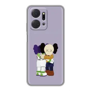 Чехлы для Huawei Honor X7a - Bearbrick Louis Vuitton (PREMIUMPrint) (Дружба Беарбрик)