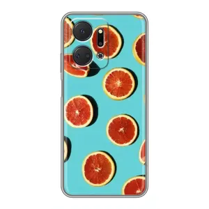 Чехлы с Фруктами для Huawei Honor X7a (VPrint) (Грейпфрут)