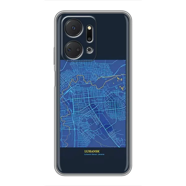 Чехол с принтом «Гуганск» для Huawei Honor X7a