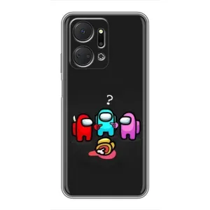 Чехол Амонг Ас для Huawei Honor X7a (AlphaPrint)