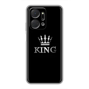 Чехол с Короной Хуавей Хонор Х7а - (AlphaPrint) (KING)