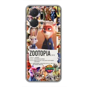 Чехол Зоотрополіс на Huawei Honor X7a (Постер Зверополис)
