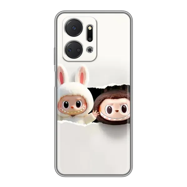 Чехол с принтом «Лабубу» для Huawei Honor X7a