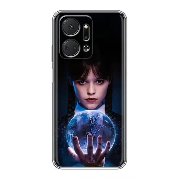 Чехол с принтом «Магическая сфера Уэнздей» для Huawei Honor X7a