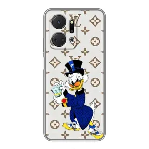 Чехлы для Huawei Honor X7a - Скрудж МакДак Louis Vuitton (PREMIUMPrint) (Макдак на стиле)