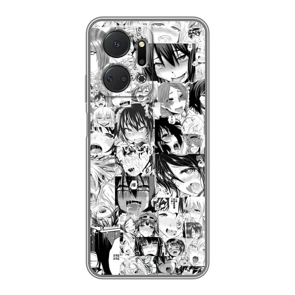 Чехол с принтом «Ahegao manga» для Huawei Honor X7a