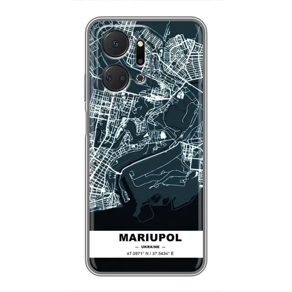 Чехол с принтом «Мариуполь» для Huawei Honor X7a