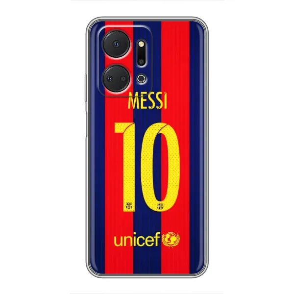 Чехол с принтом «Messi Barca 10» для Huawei Honor X7a