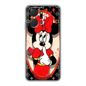 Чехол Disney Mouse Huawei Honor X7a (PREMIUMPrint) (Минни Маус ЛВ)