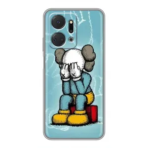 Чехлы для Huawei Honor X7a - Bearbrick Louis Vuitton (PREMIUMPrint) (Плач Bearbrick)