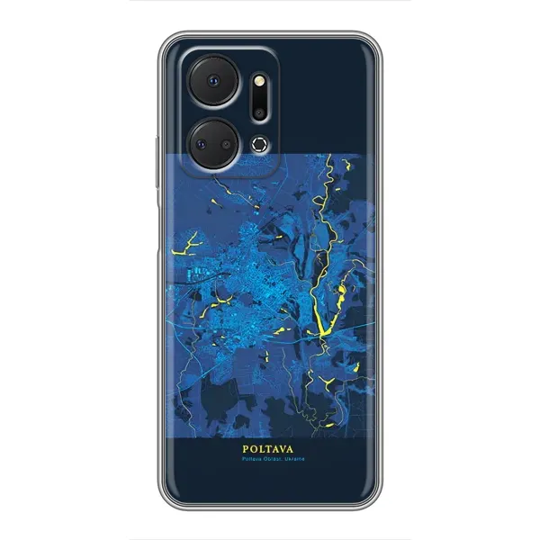 Чехол с принтом «Полтава» для Huawei Honor X7a