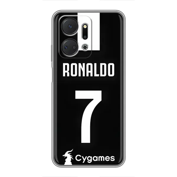 Чехол с принтом «RONALDO 7» для Huawei Honor X7a