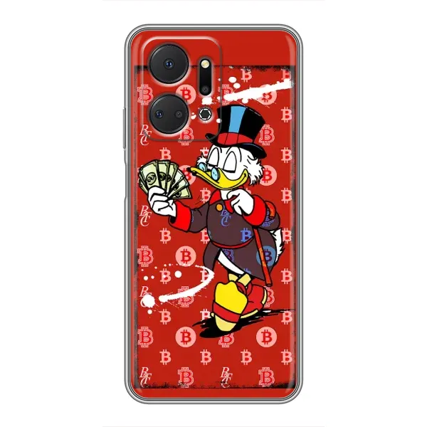 Чехол с принтом «Scrooge MagDag» для Huawei Honor X7a