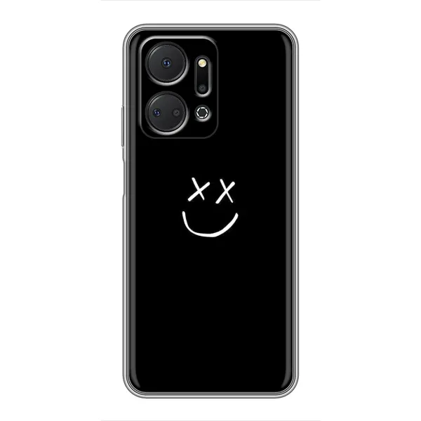 Чехол с принтом «Смайл» для Huawei Honor X7a