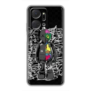 Чехлы для Huawei Honor X7a - Bearbrick Louis Vuitton (PREMIUMPrint) (Стиль Bearbrick)