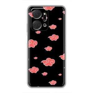 Чехлы Персонажи Аниме Наруто для Huawei Honor X7a (AlphaPrint) (Тучки Аниме)