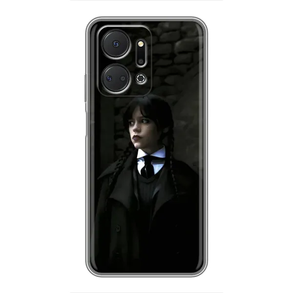 Чехол с принтом «Темный стиль Уэнздей» для Huawei Honor X7a