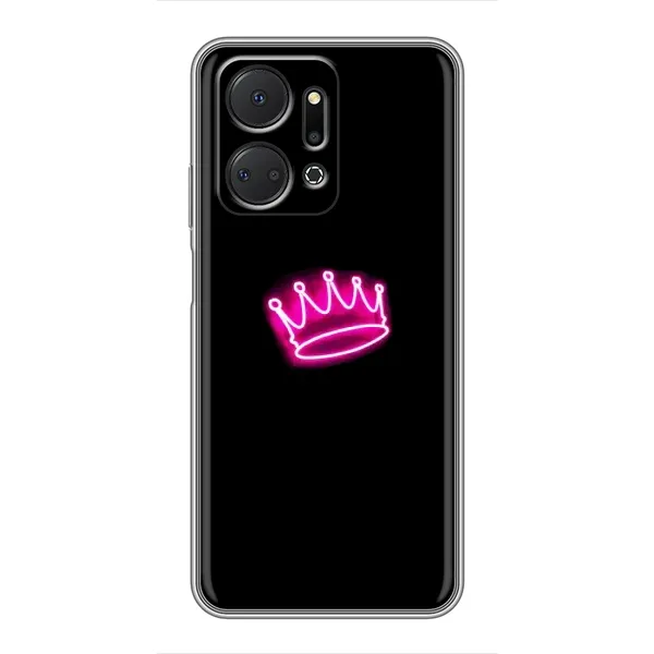 Чехол с принтом «Яркая корона» для Huawei Honor X7a