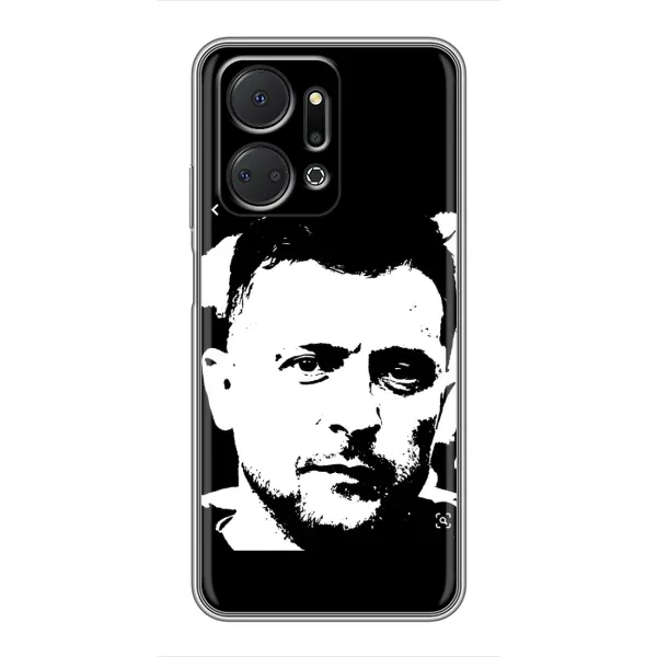 Чохол з принтом «Зеленский АРТ» для Huawei Honor X7a