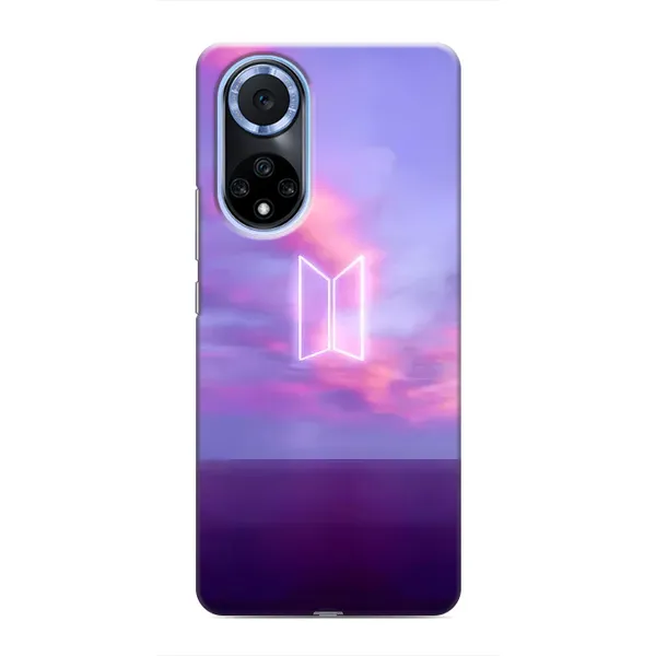 Чохол з принтом «BTS логотип» для Huawei Honor X7b Чохол з принтом «BTS логотип» для Huawei Honor X7b